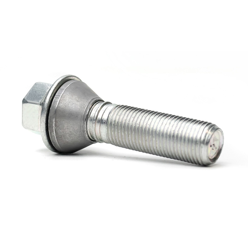 H&R Wheel bolt Taper-Head with movable cone M14x1.25 - Length 43mm (e.g.  BMW)