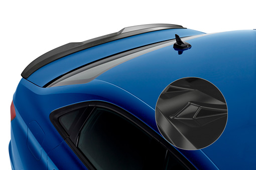 Spoiler Audi A3 Limousine (8Y) CSR glans Zwart