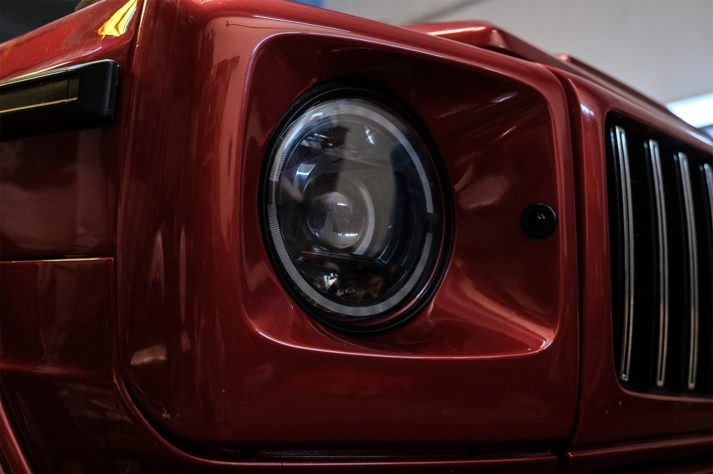 Headlights FULL LED Mercedes G-Class W463 (2007-2017) Black Facelift 2018 Design