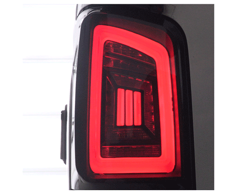 Taillights VW Bus T5 03-09 / T5 GP 09-14 LED Tube Tailgate