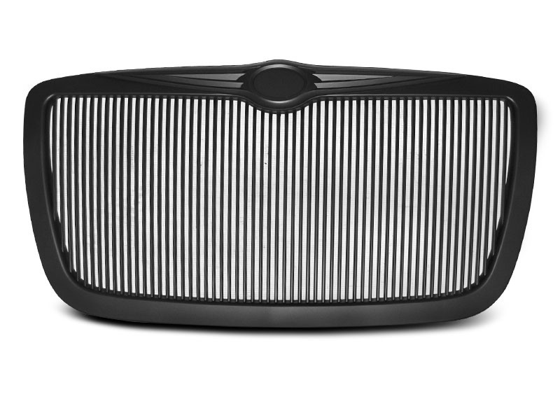 Grill Chrysler 300C 04-10 glans zwart Royce style