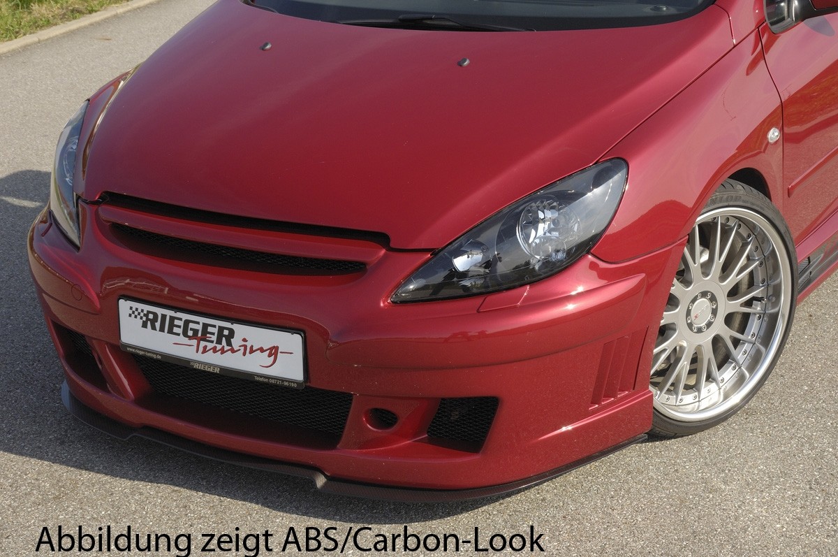 Spoilerzwaard voor Frontbumpers Peugeot 307 Rieger