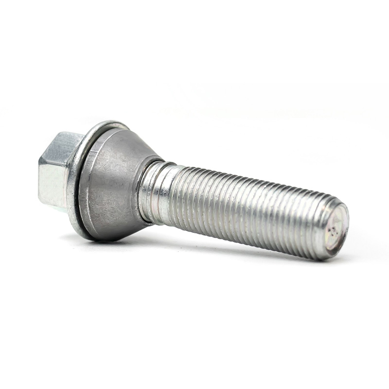 H&R Wheel bolt Taper-Head with movable cone M14x1.25 - Length 39mm (e.g.  BMW)