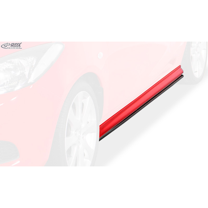 Side skirts  Mazda 2 (DE) 2007-2014 'Edition' (ABS)