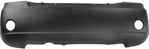 AchterBumper Chevrolet Matiz, 05-07 ZWART