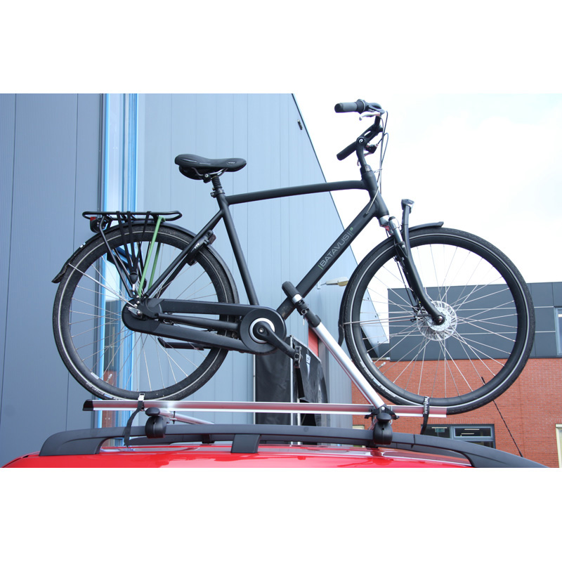 Twinny Load Roof bicycle carrier aluminum for 1 bike - Lockable