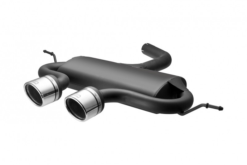 Einddemper VW Golf V 2003-2008 RVS eindstuk 90mm r32-look ulter
