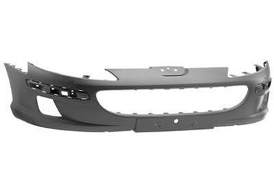 voorbumper, in primer Peugeot 407, 2004-2011