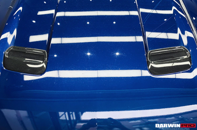 Ford Mustang Carbon Motorkap inlaat 2018-2020