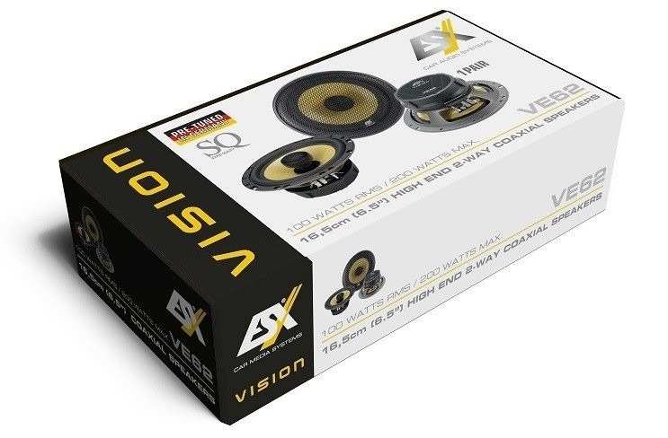 ESX Vision Elite VE62 16,5cm 2 weg speakers