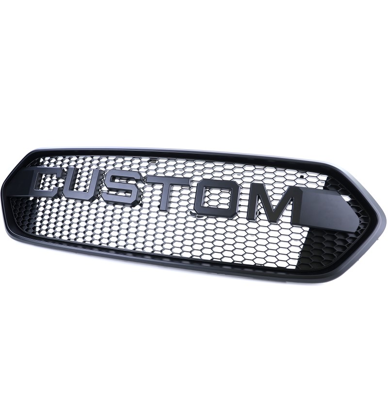 Grill Ford Transit Custom Facelift Honingraad Opschrift