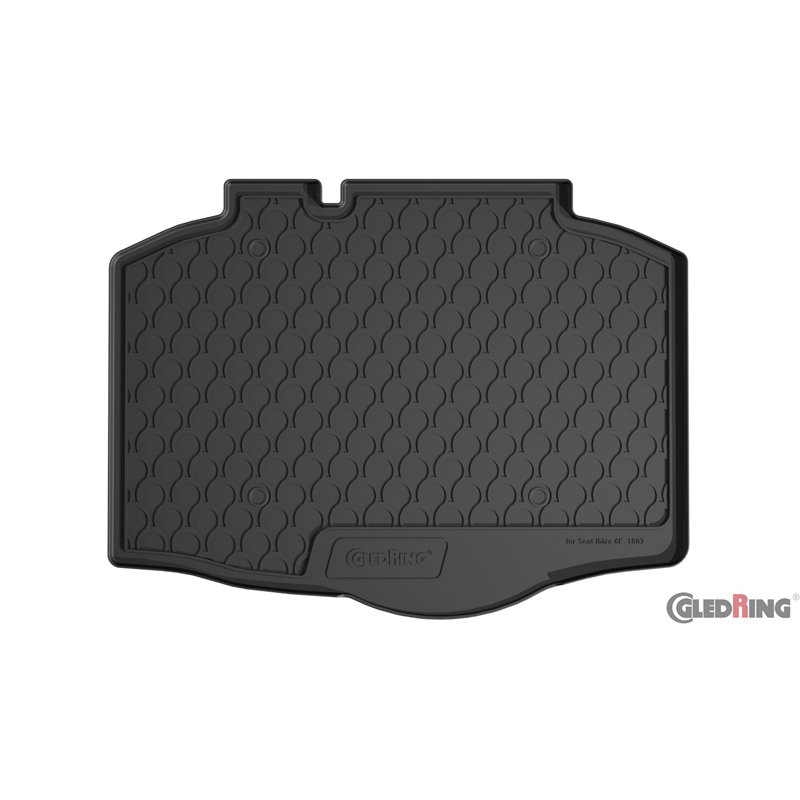 Rubbasol (Rubber) Trunk mat  Seat Ibiza 6F 5-doors 2017- (Lower bottom / excl. natural gas version)