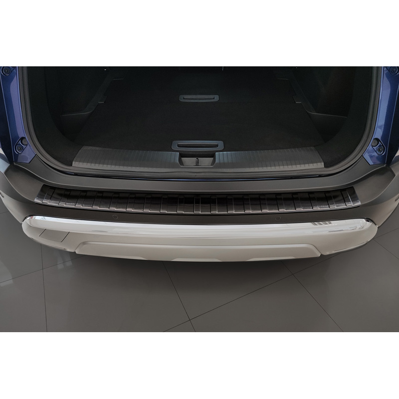 Zwart RVS Achterbumperprotector  Nissan X-Trail IV (T33) 2021- 'Ribs'