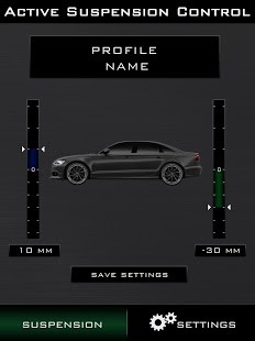 Audi A6/S6/RS6 4G Airsuspension lowering Module met app