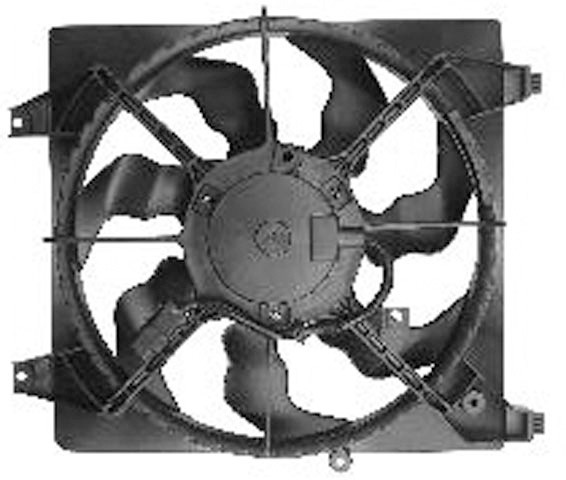 Radiator FAN SANTA FE 06-09 390mm 2.2 CRDI 2.7-V6 -AC
