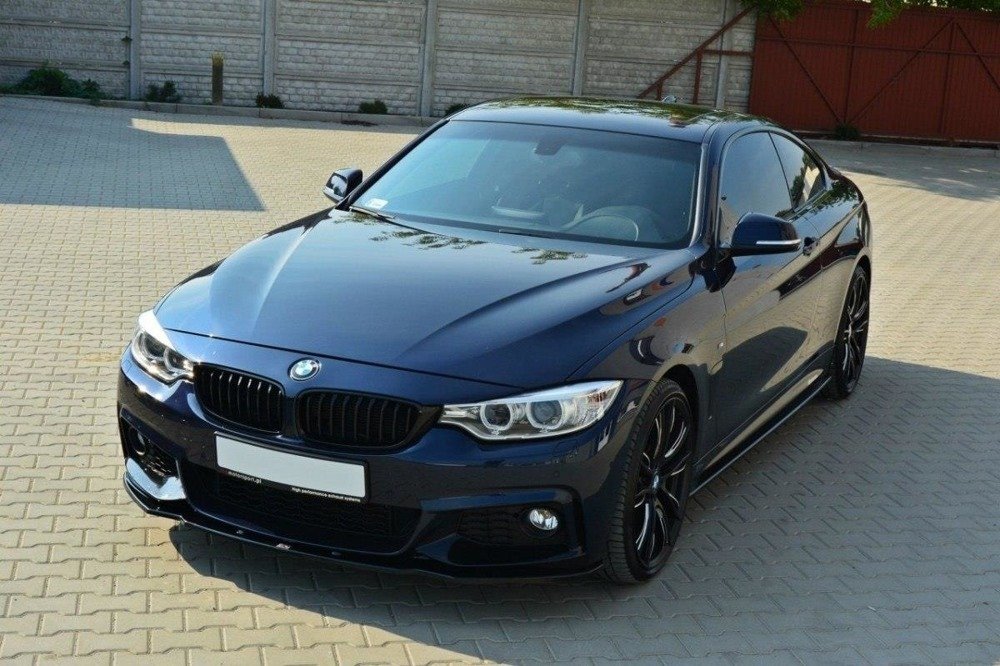 Voorspoiler BMW 4 Serie F32 M-Pack Gloss Black