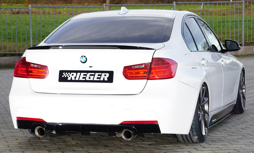 Zijskirt BMW 3Serie F30/F31 2012-... echt Carbon Rieger