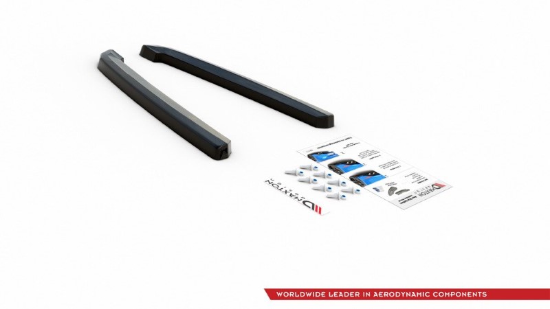 Zijdiffuser Audi A7 C8 S-Line Maxton Glanzend Zwart
