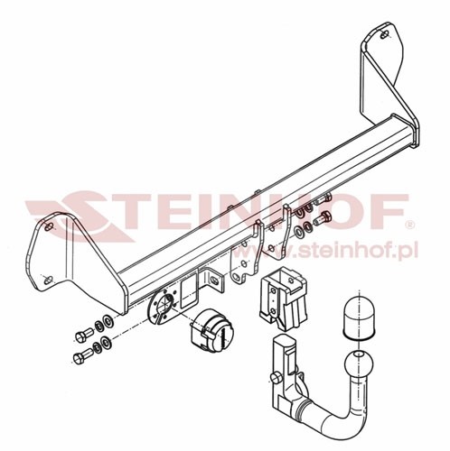 Trekhaak BMW 1 Serie 3D (F21) 2012-....