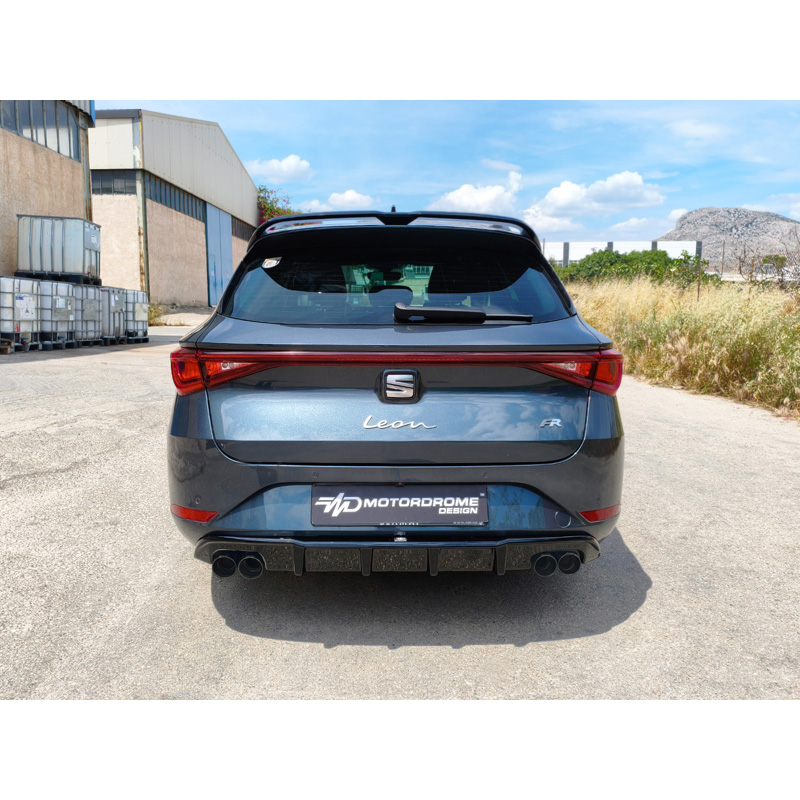 Motordrome Rear Diffuser  Seat Leon IV (KL8) Sportstourer FR 2020- (ABS)