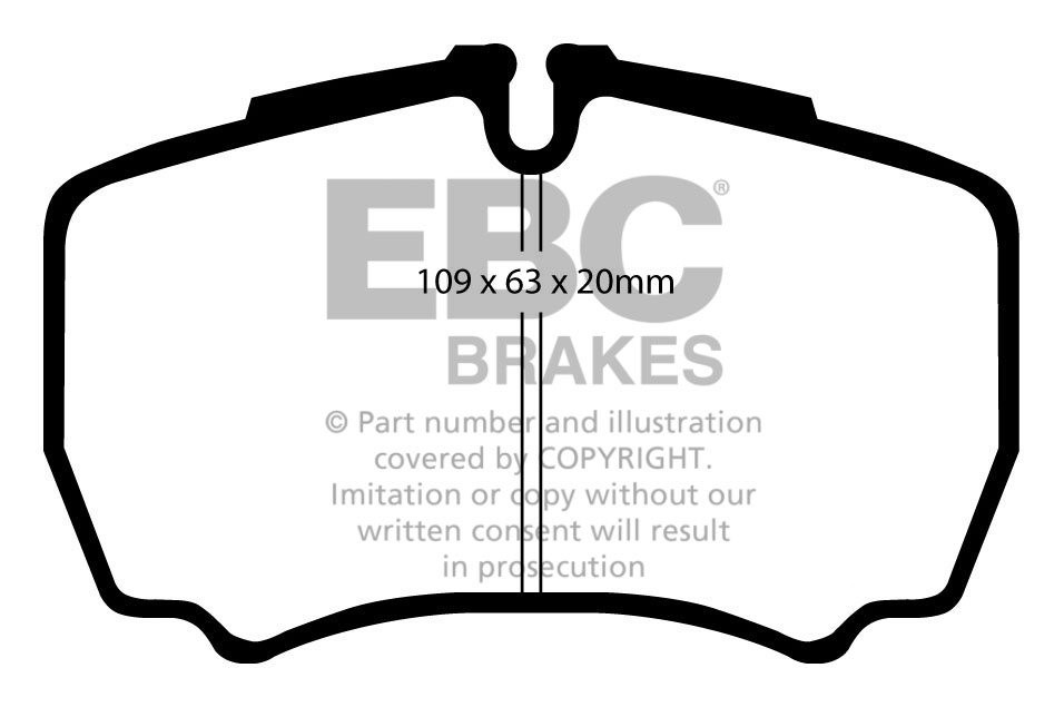 EBC Brakes FORD BEDRIJFSWAGEN Transit 430 (3500kg +) 2006-.. Rem