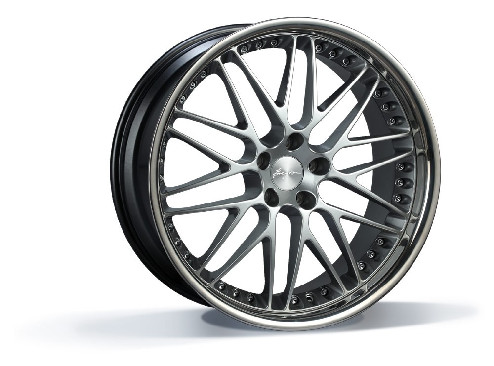 Breyton SPIRIT II 5x120 8.5x20 ET 35 Hyper silver (HC) with Stai