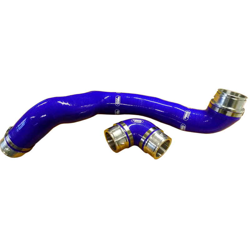 Samco Hose Kit  Skoda Fabia RS 1.9TDi 2003-2008/Seat Ibiza FR 130hp TDi 2002-2009 - (ASZ) - 2-pieces - Turbo - Blue