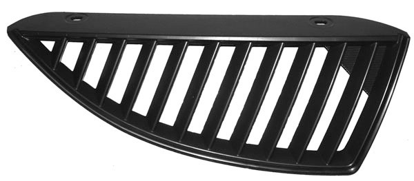 Grill rechts LANCER 03-07 MATT ZWART