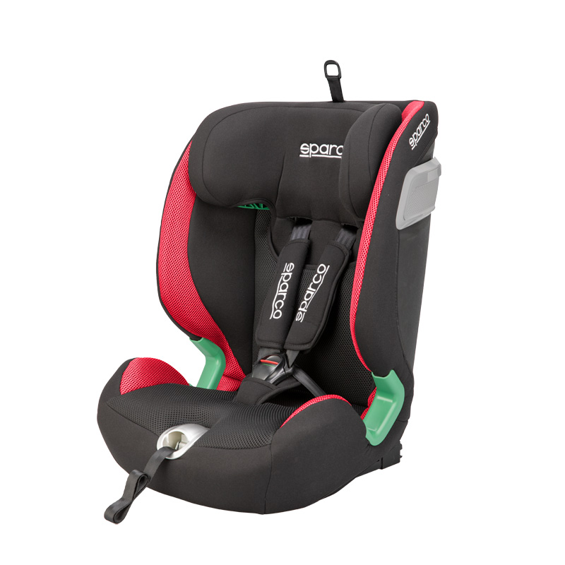 Sparco child seat SK5000I (Isofix) Black/Red i-Size 76-150cm (ECE-R129/03)