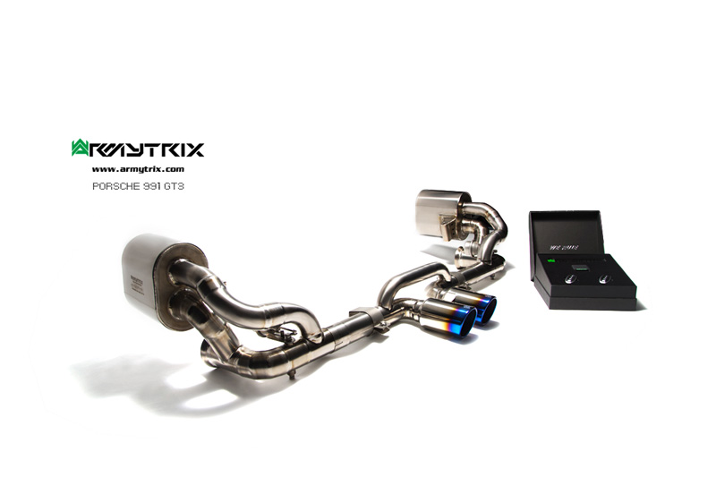 Armytrix Porsche 911 997 (2006-2011) Valvetronic Muffler (L and