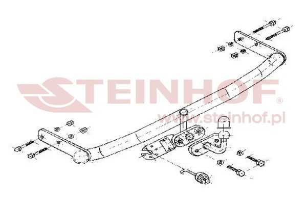 Trekhaak Renault Twingo 1993-2007