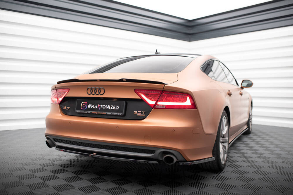 Diffuser Audi A7 C7 Maxton Glans Zwart