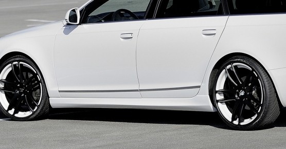 Zijskirts Audi A6 4F Rieger ABS (set)