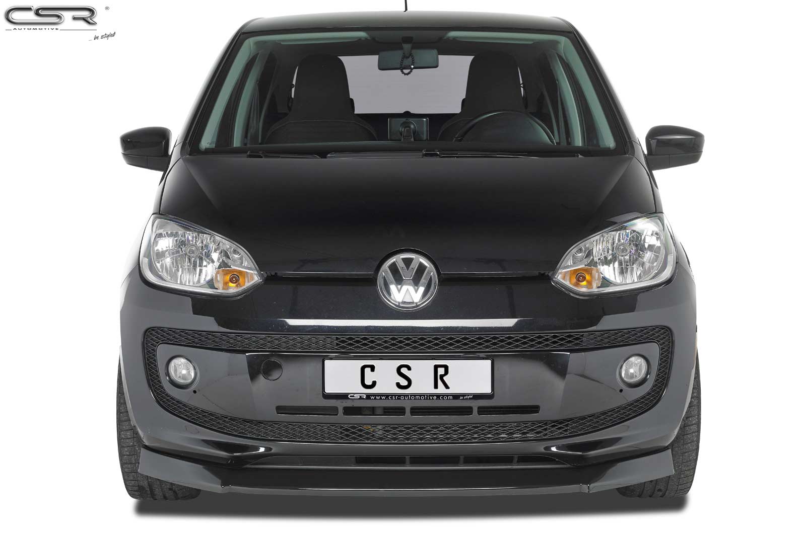 Voorspoiler VW Up! Glans Zwart