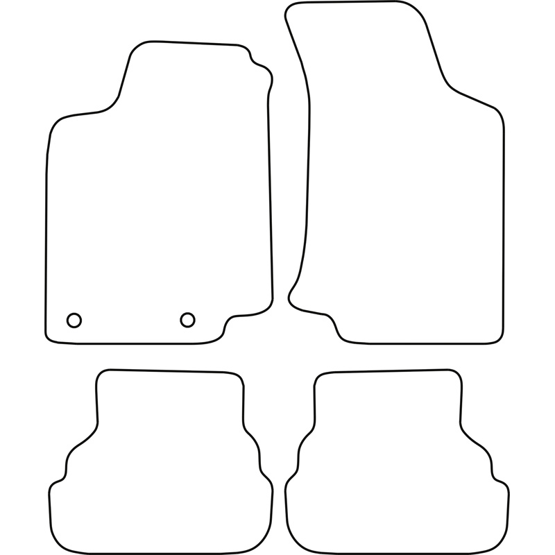 Automatten  Volkswagen Golf III / Vento 1992-1998