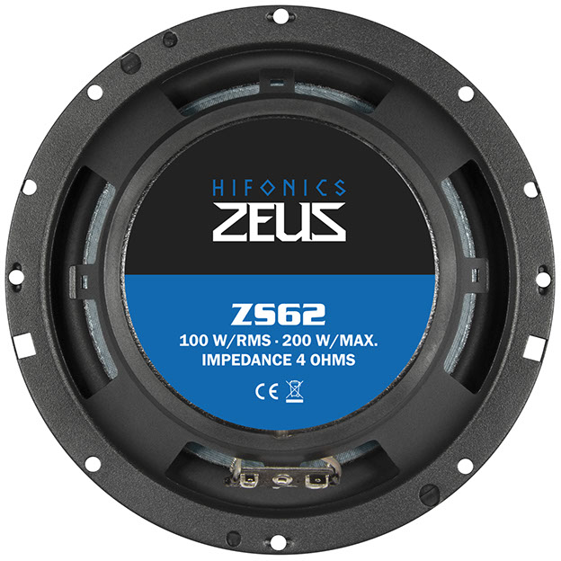 Hifonics Zeus luidspreker 16,5cm 2 weg ZS62