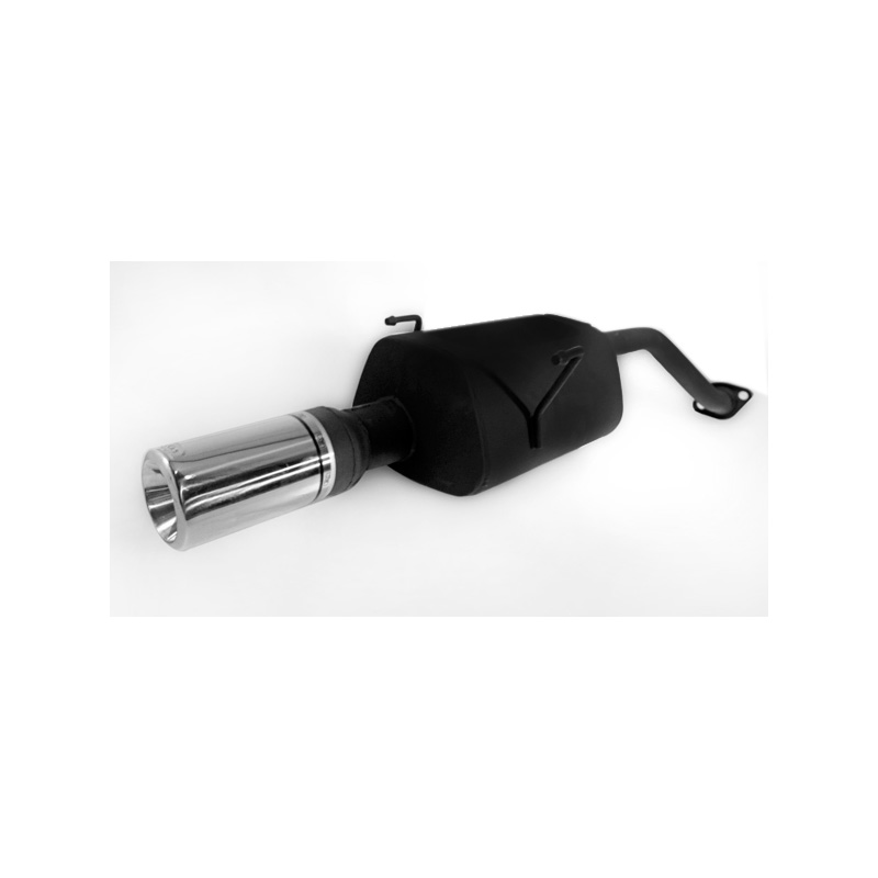 Sport exhaust  Honda Civic VI Sedan 1.4i 66kW/1.5i 84kW/1.6i 78kW 1996-2001 100mm