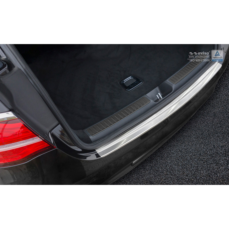 RVS Achterbumperprotector  Mercedes GLC Coupe 2016-2022  'Ribs'