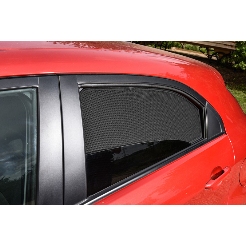 Set Car Shades (rear side doors)  Kia Rio 5 doors 2011-2016 (2-pieces)