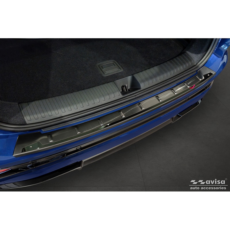Avisa Zwart RVS Achterbumperprotector  Audi Q6 e-tron (GFB) 2024- 'Shadow Premium'