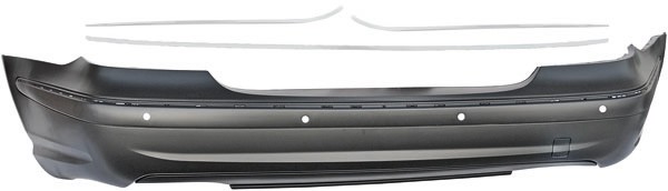 Achterbumper Mercedes E-Klasse W211 06-09