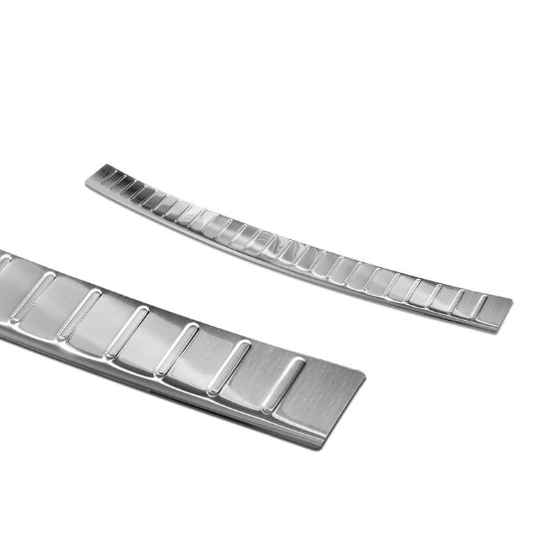 Stainless Steel Rear bumper protector  Volkswagen Touareg III (CR7) 2018- Incl. Facelift 'Ribs'