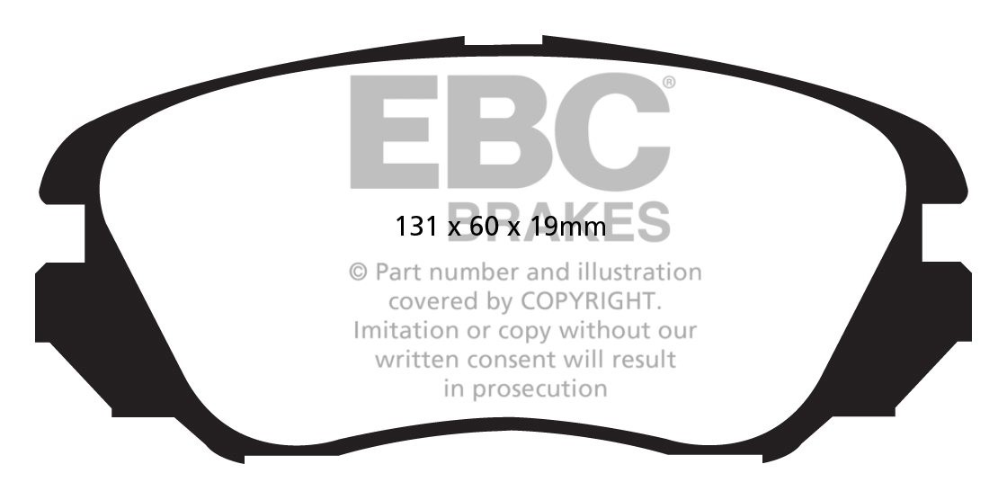EBC Brakes OPEL Insignia 1.6 2008-.. Remblokken voorzijde