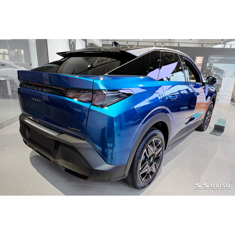 Stainless Steel Rear bumper protector  Peugeot 3008 III 2024- 'Ribs'
