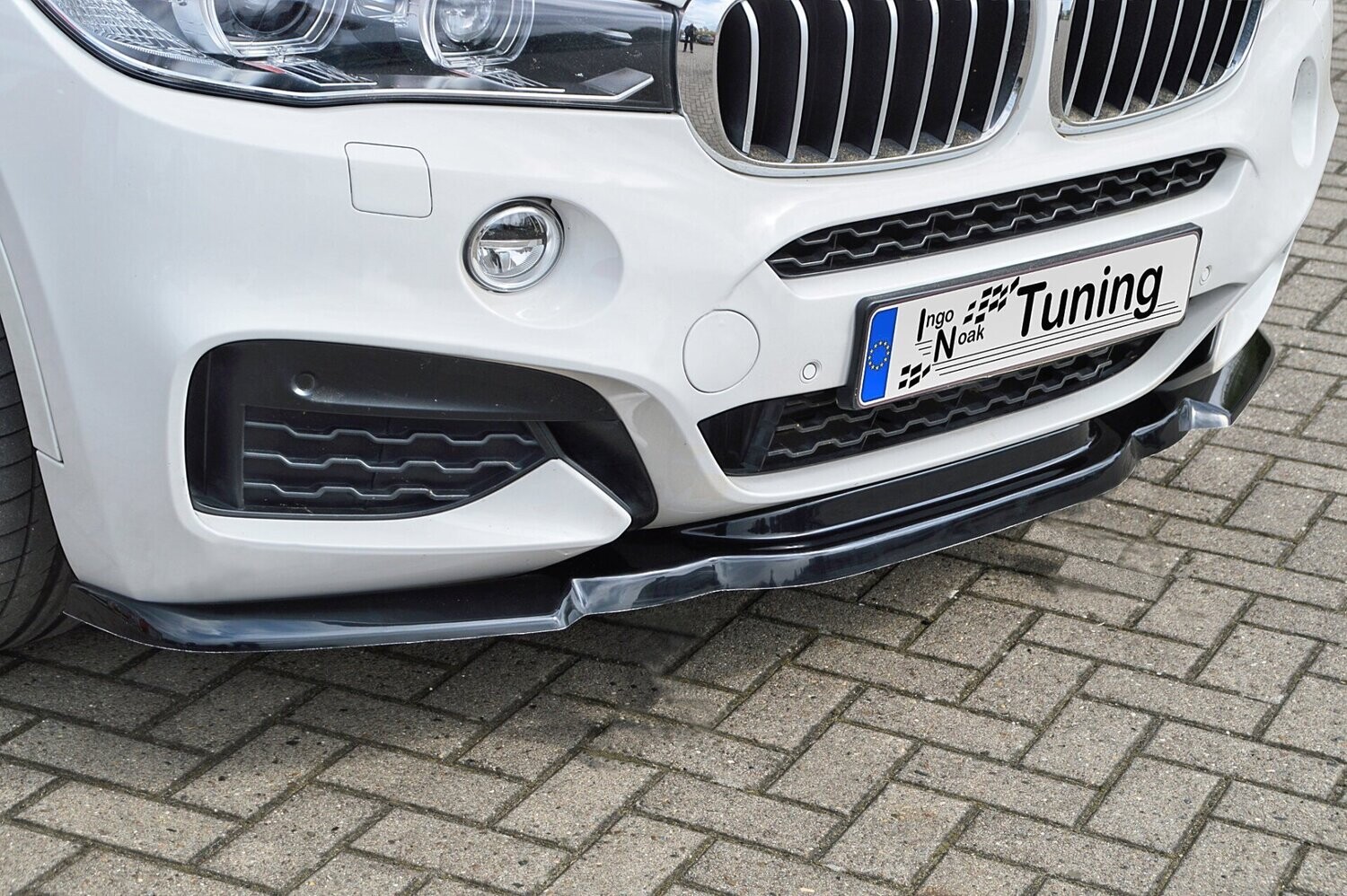 Frontspoiler lip BMW X6 F16 + M pakket 2014 -