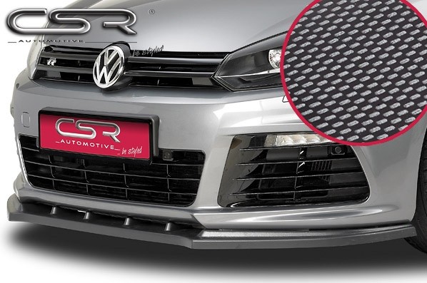Voorspoiler Volkswagen Golf 6 R CSL002-C