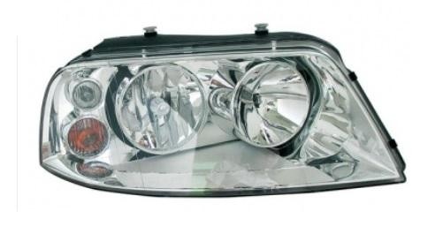koplamp, Bosch, H7+H1, elektr verstelb, incl motor, rechts VW Sh