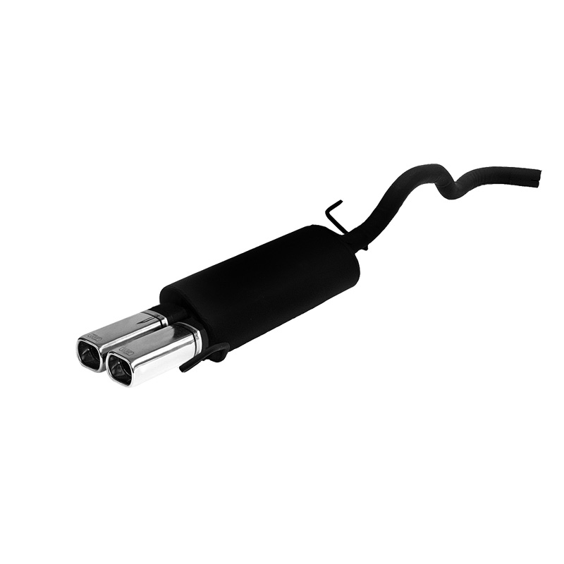 Sport exhaust  Volkswagen Polo 6N HB 1.0i 33/37kW/1.3i 44kW/1.4i 40/44/55kW/1.6i 55kW/1.9D 47kW 1995-2001 2x 80x65mm