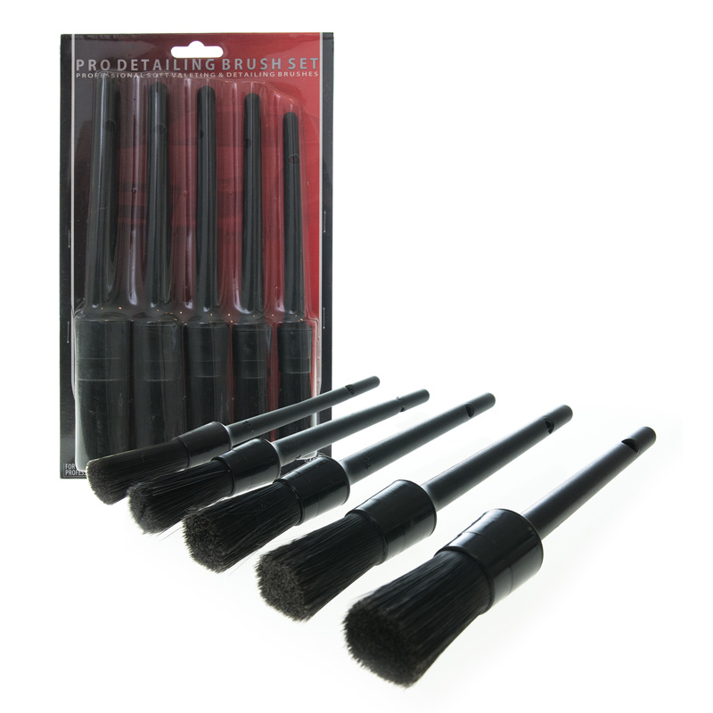 PRO Detailing Brush Set (5-pieces)