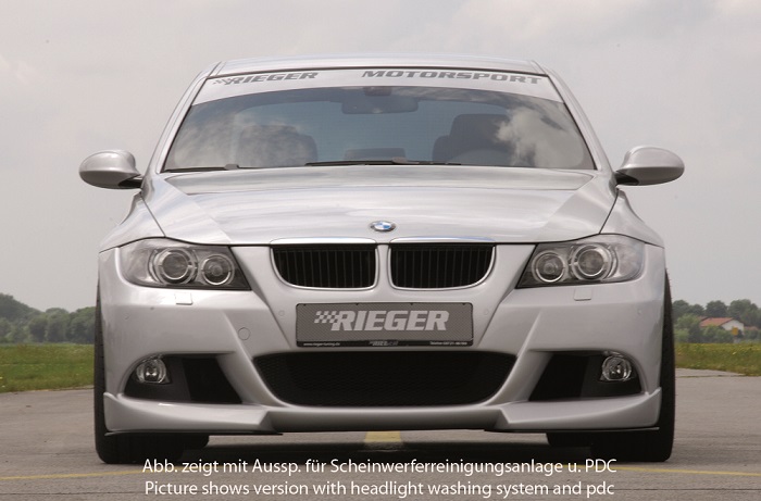 Frontbumper BMW E90 met ABE Rieger